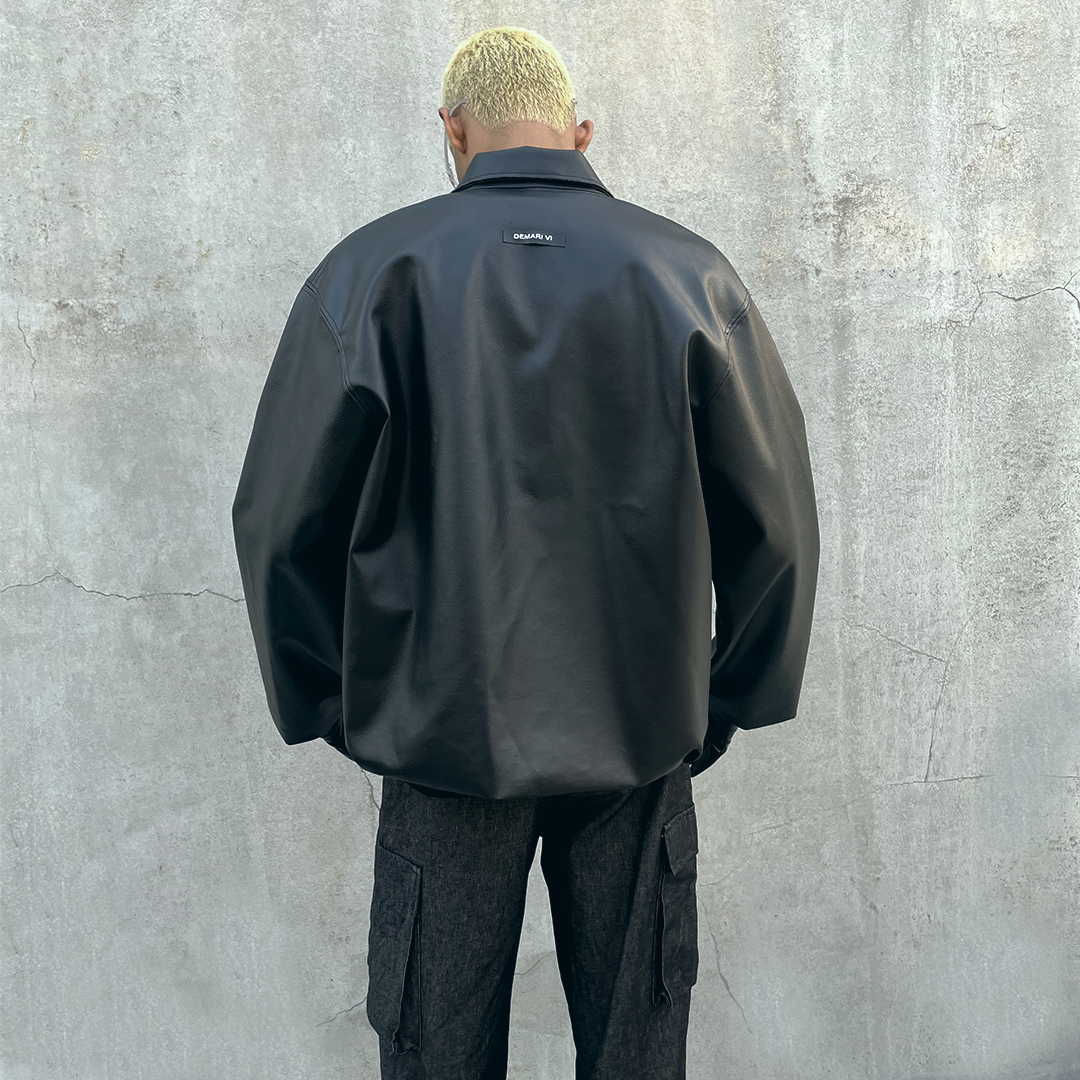Leather Jacket V1.0 - Black