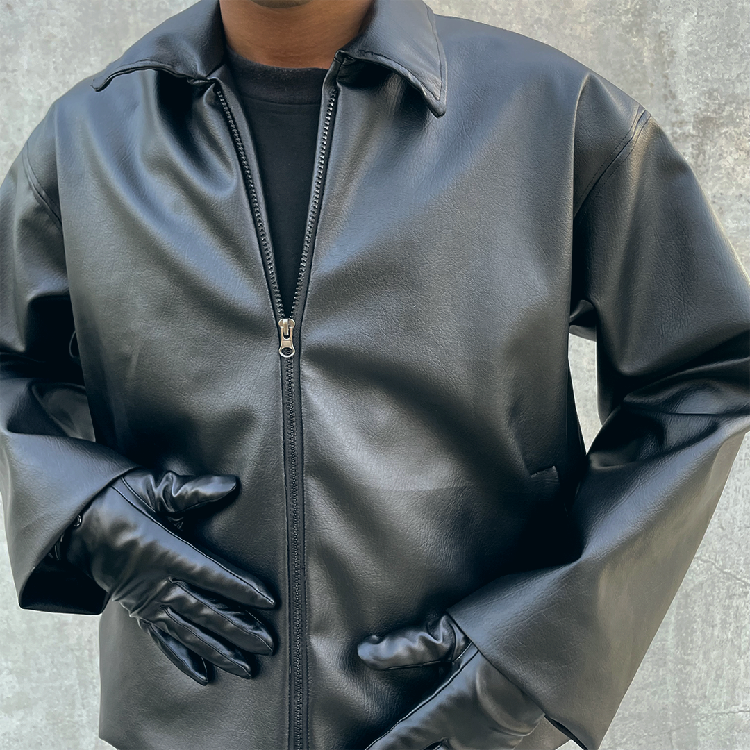Leather Jacket V1.0 - Black