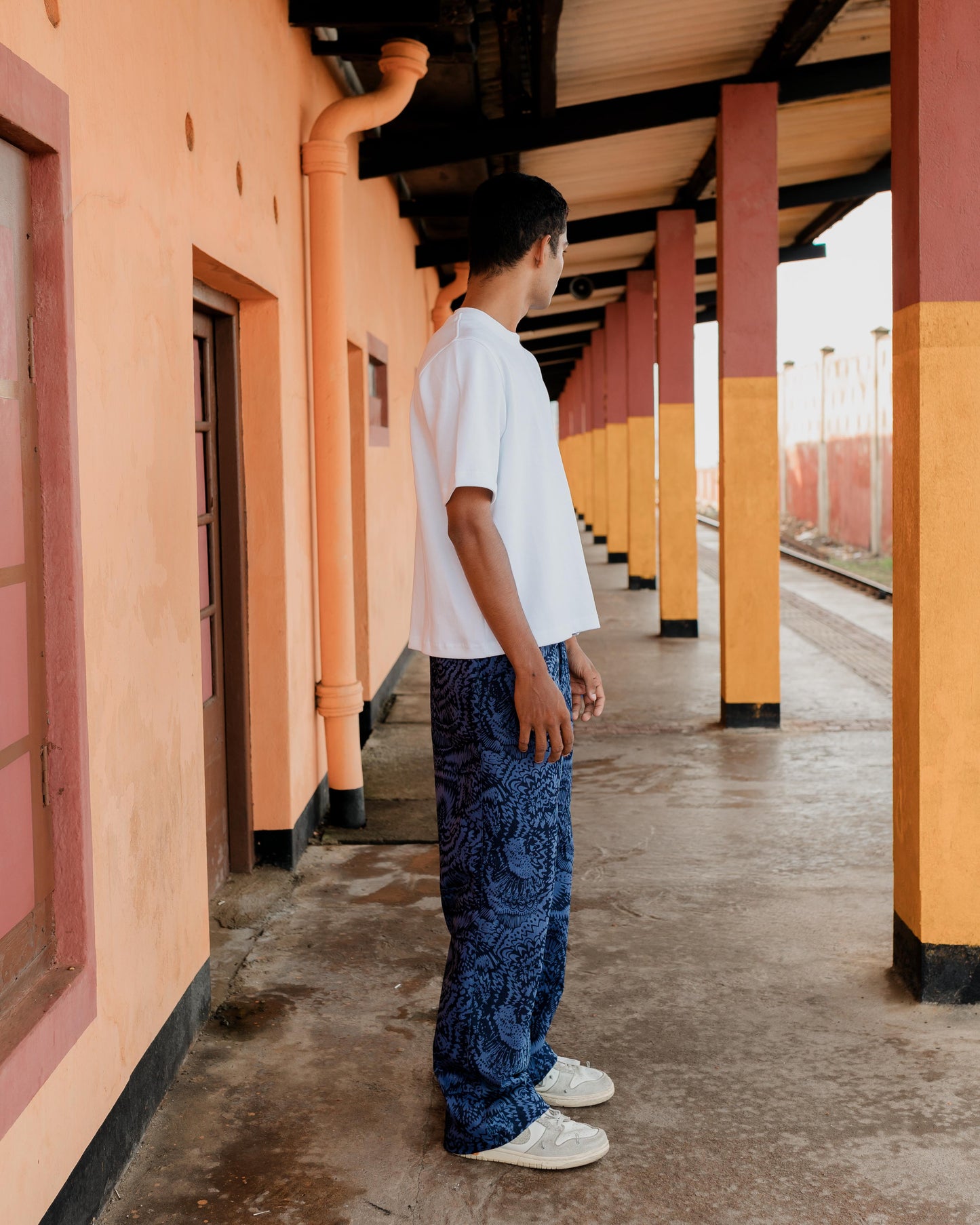 White Boxy Tee
