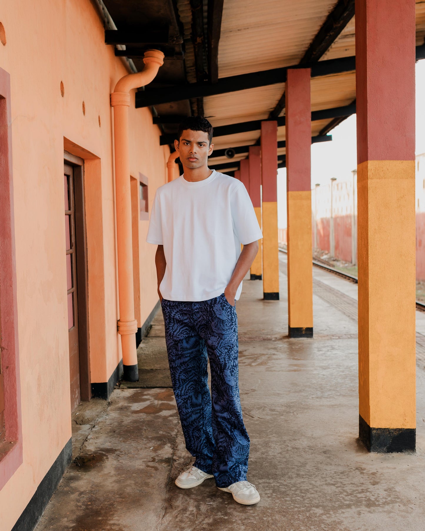 White Boxy Tee