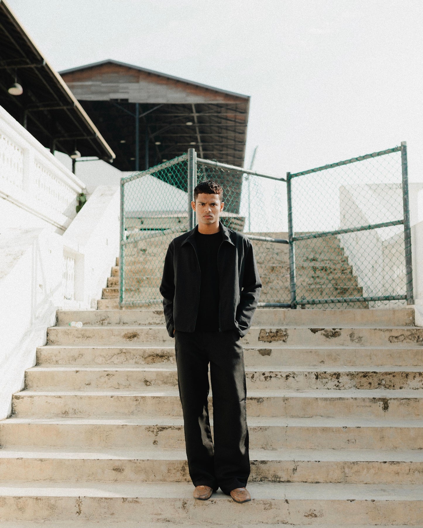 Black Linen Jacket