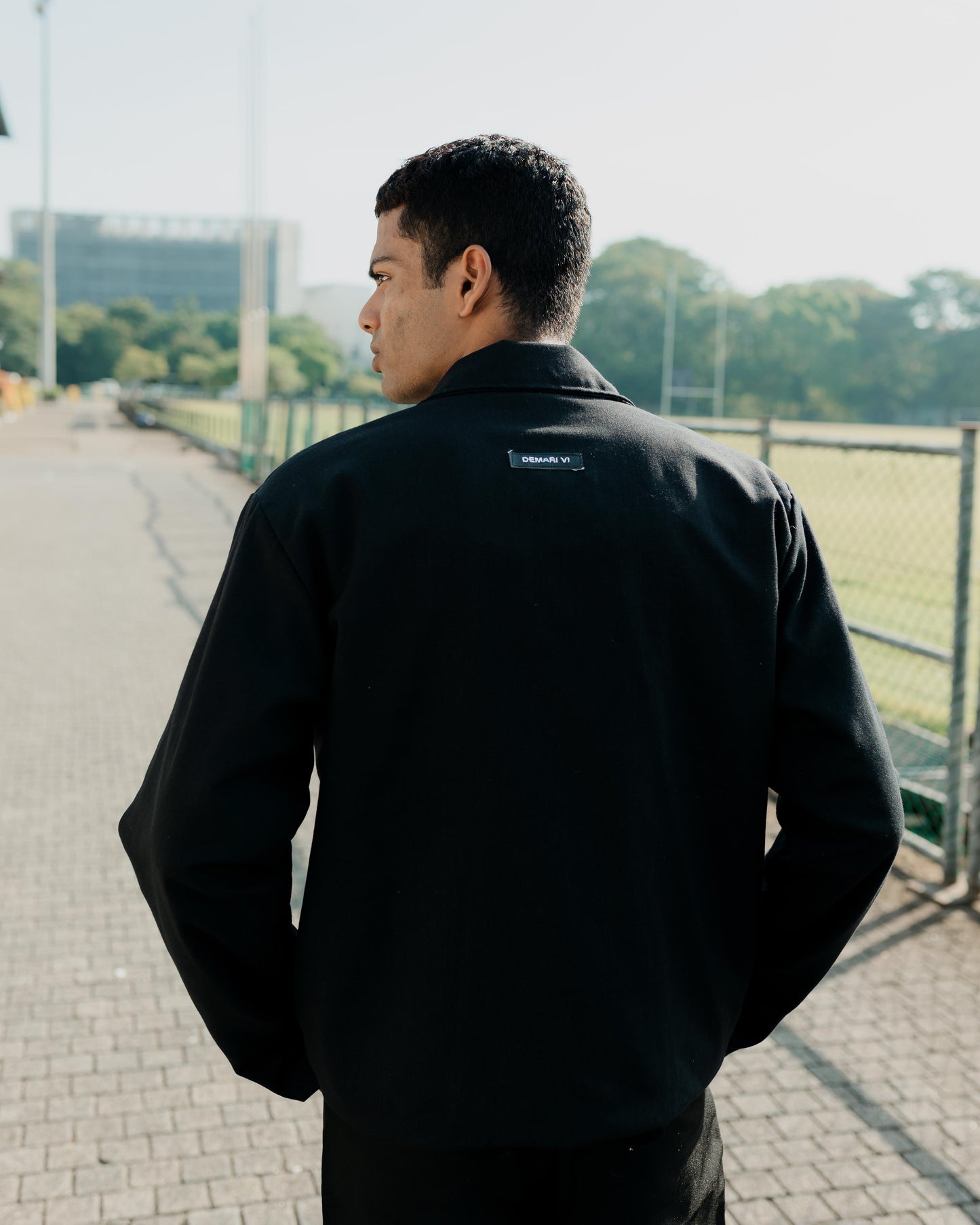 Black Linen Jacket