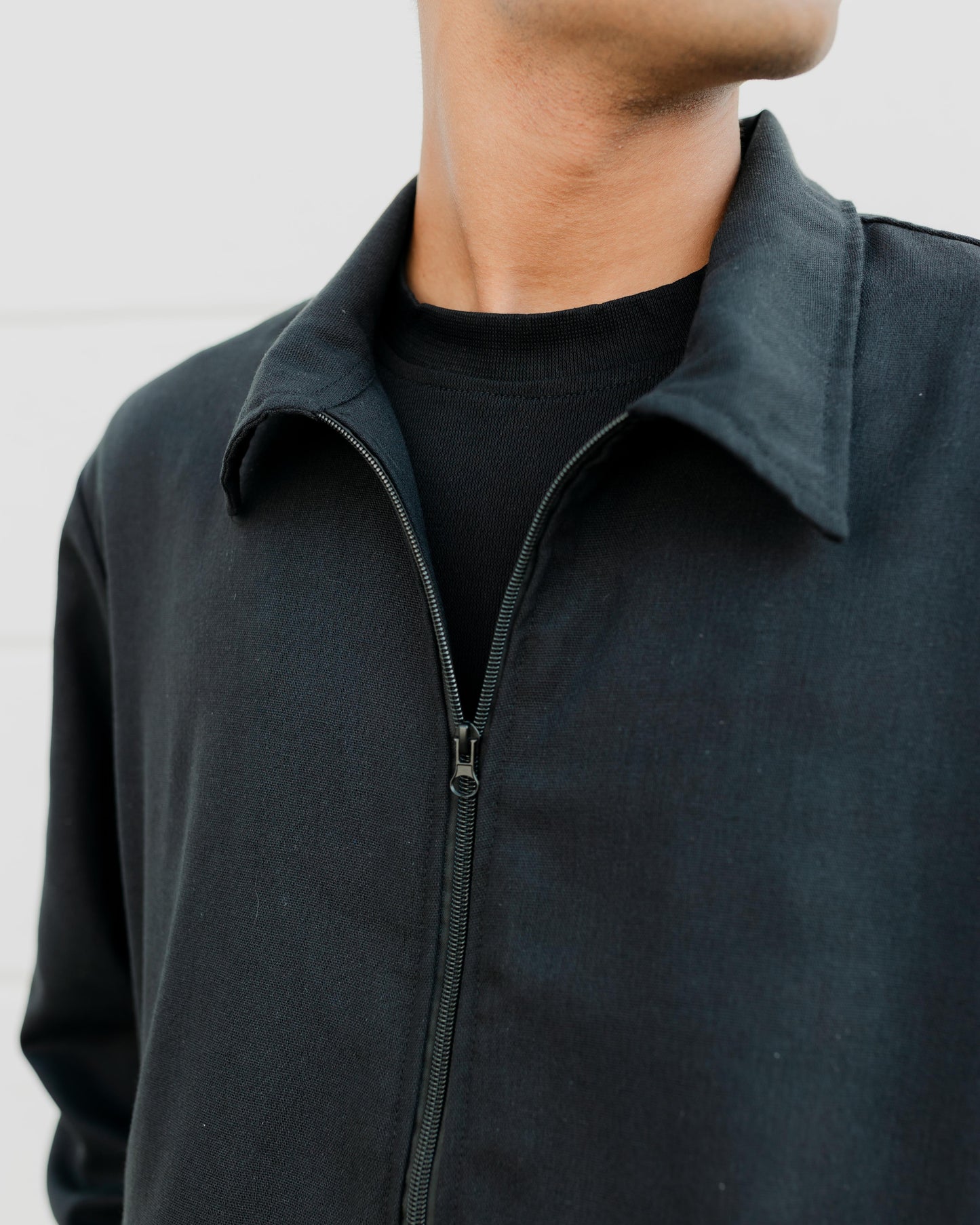 Black Linen Jacket