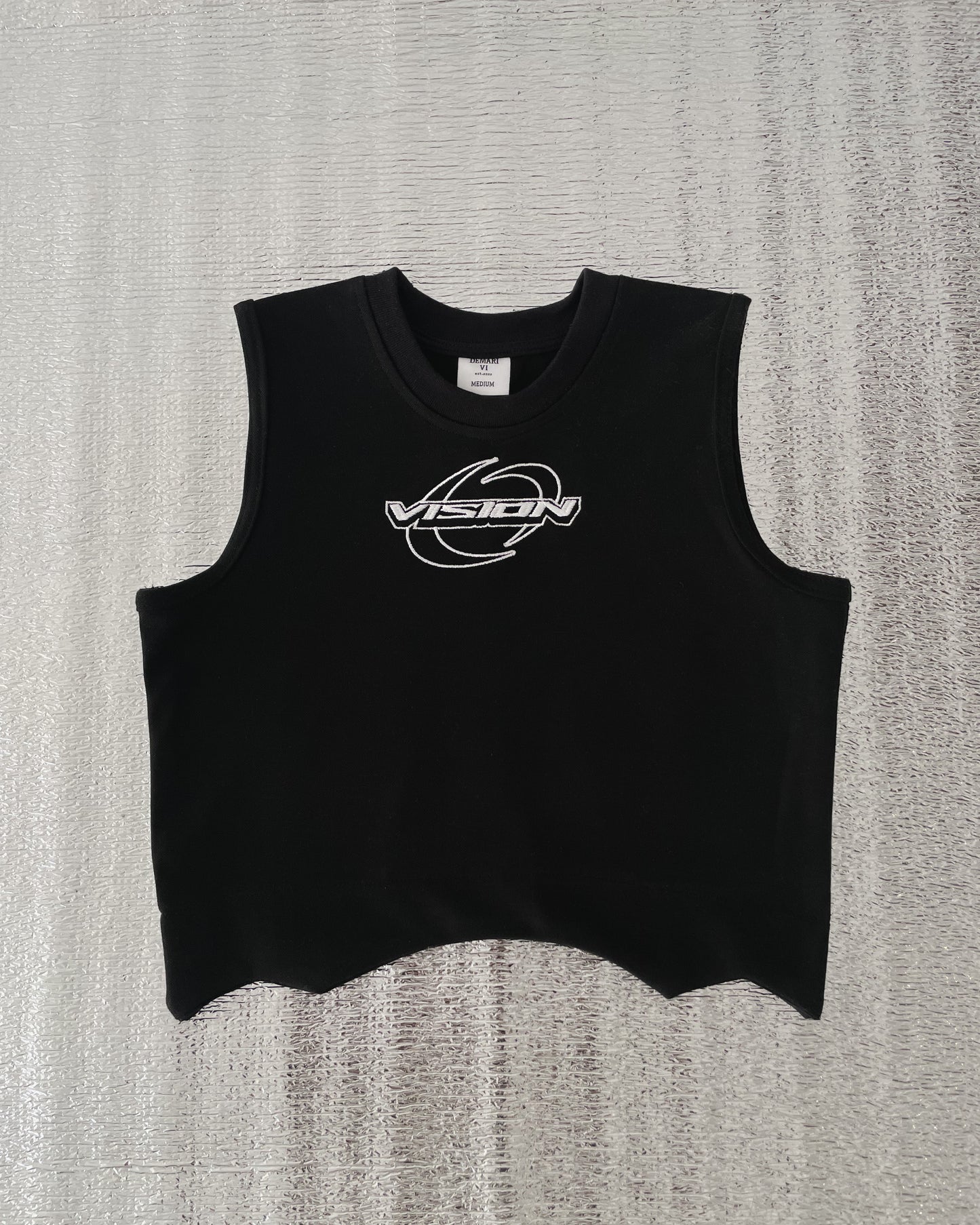 Vision Multi-cut Crop Top