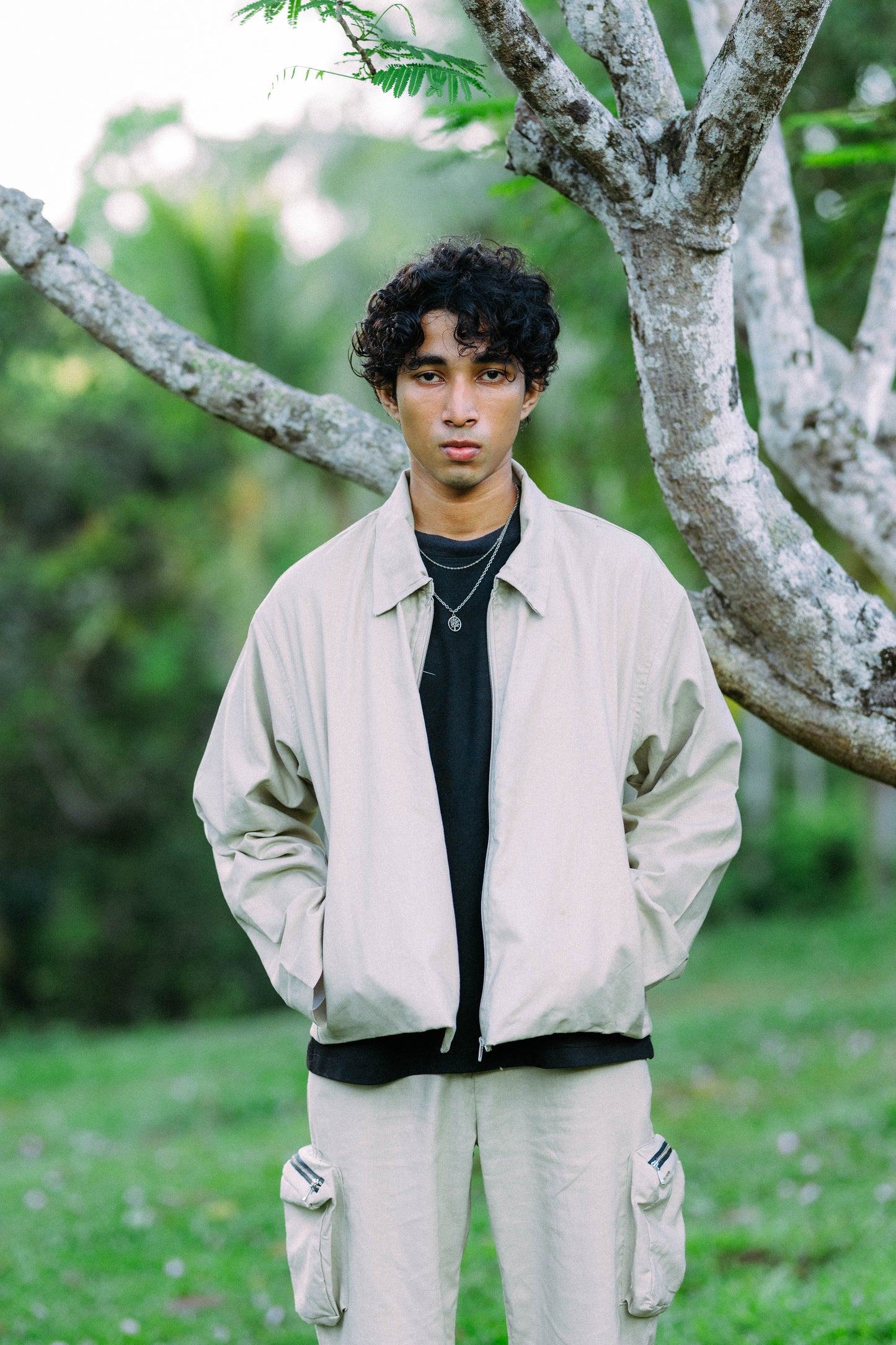 Brown Linen Jacket