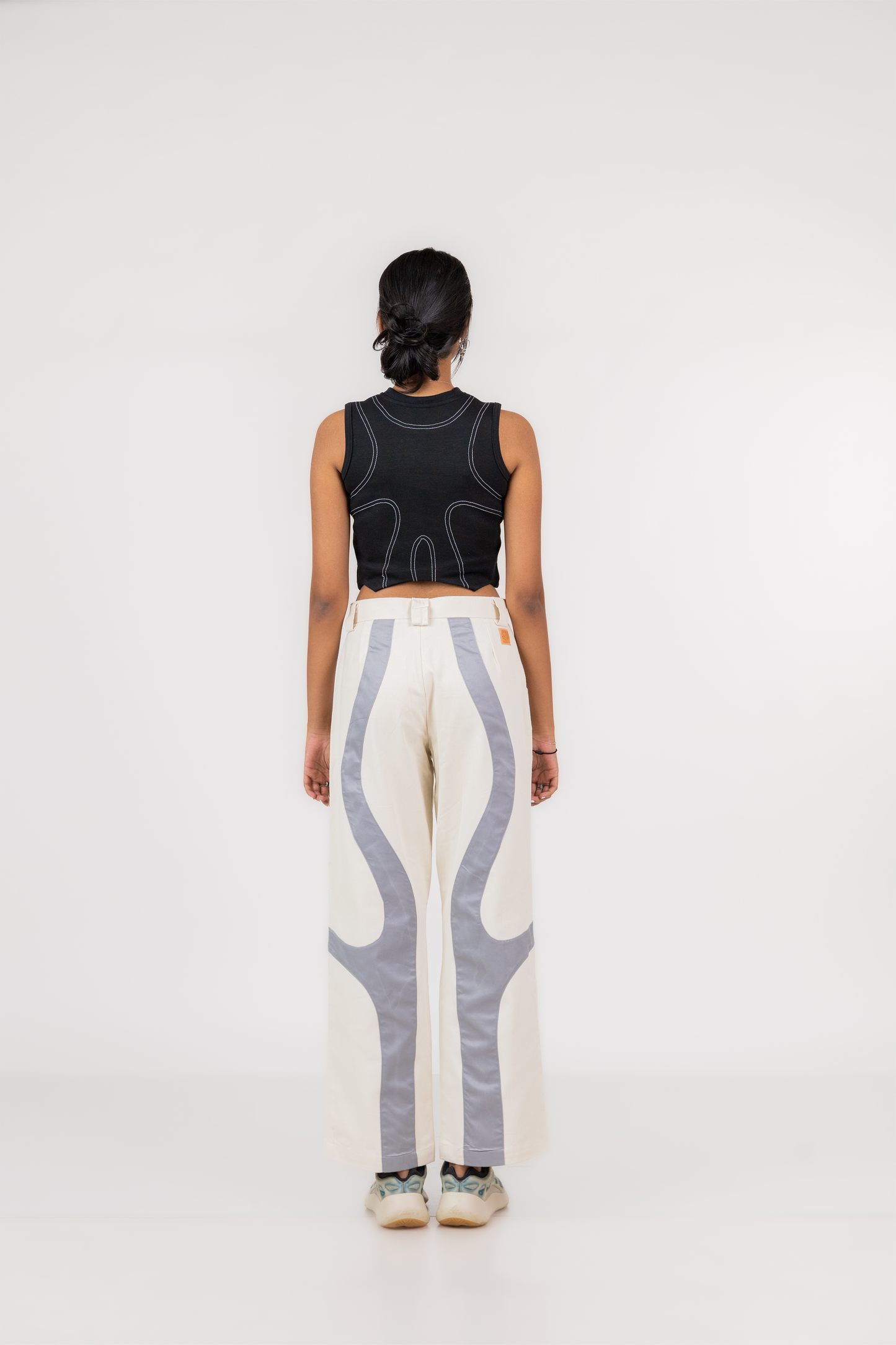 Vision Multi-cut Crop Top