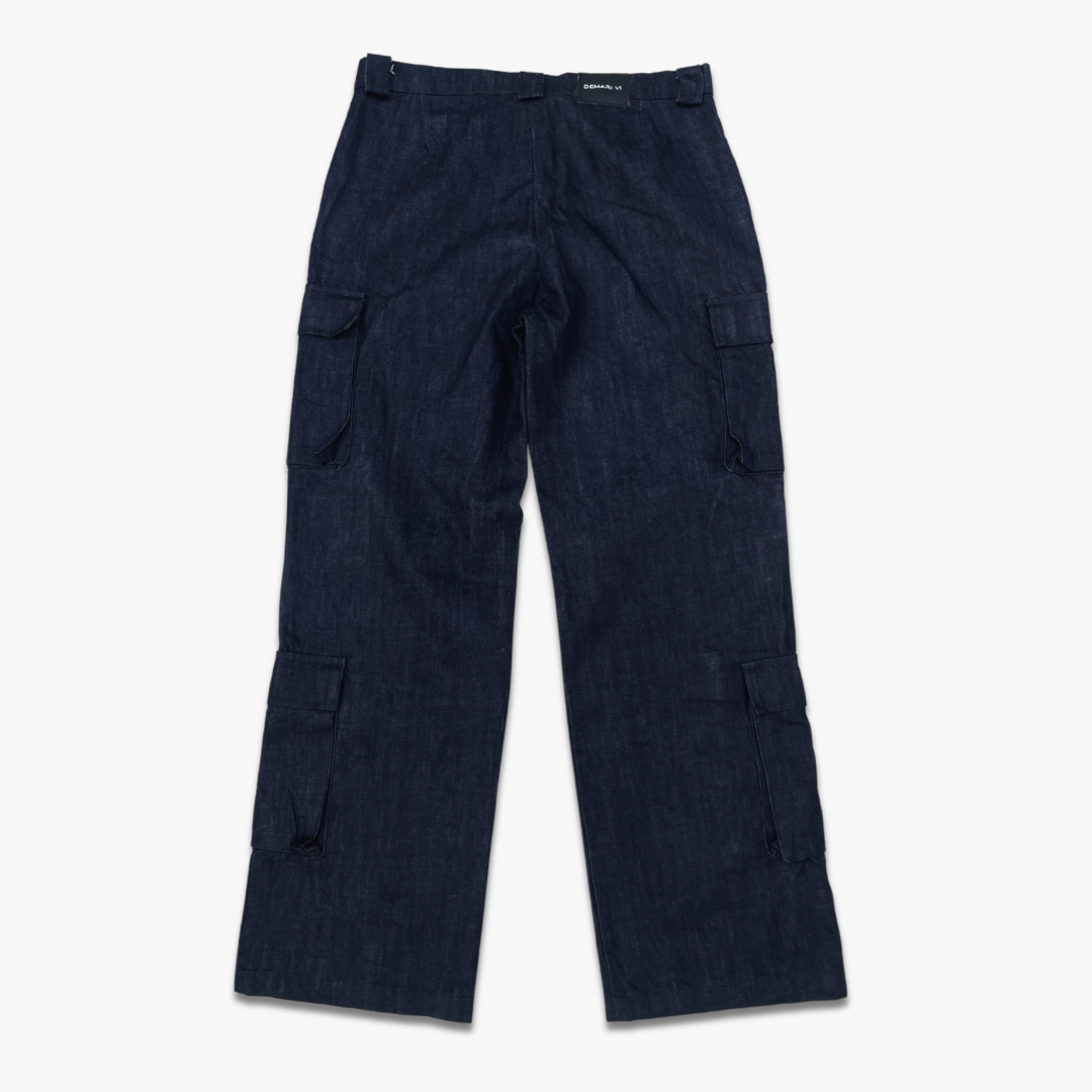 Denim Multi Pocket Cargo