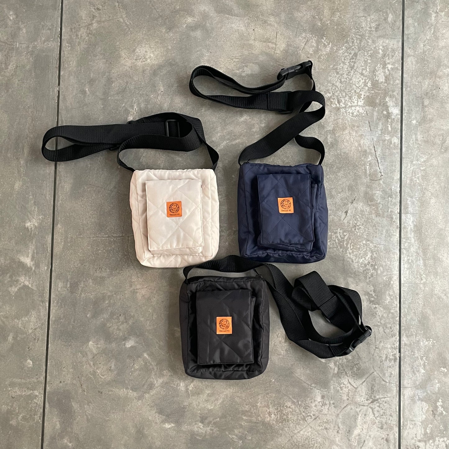 The Quilt Side Bag - White