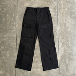 Multi Pocket Cargo Pant - Black – Demari Vi