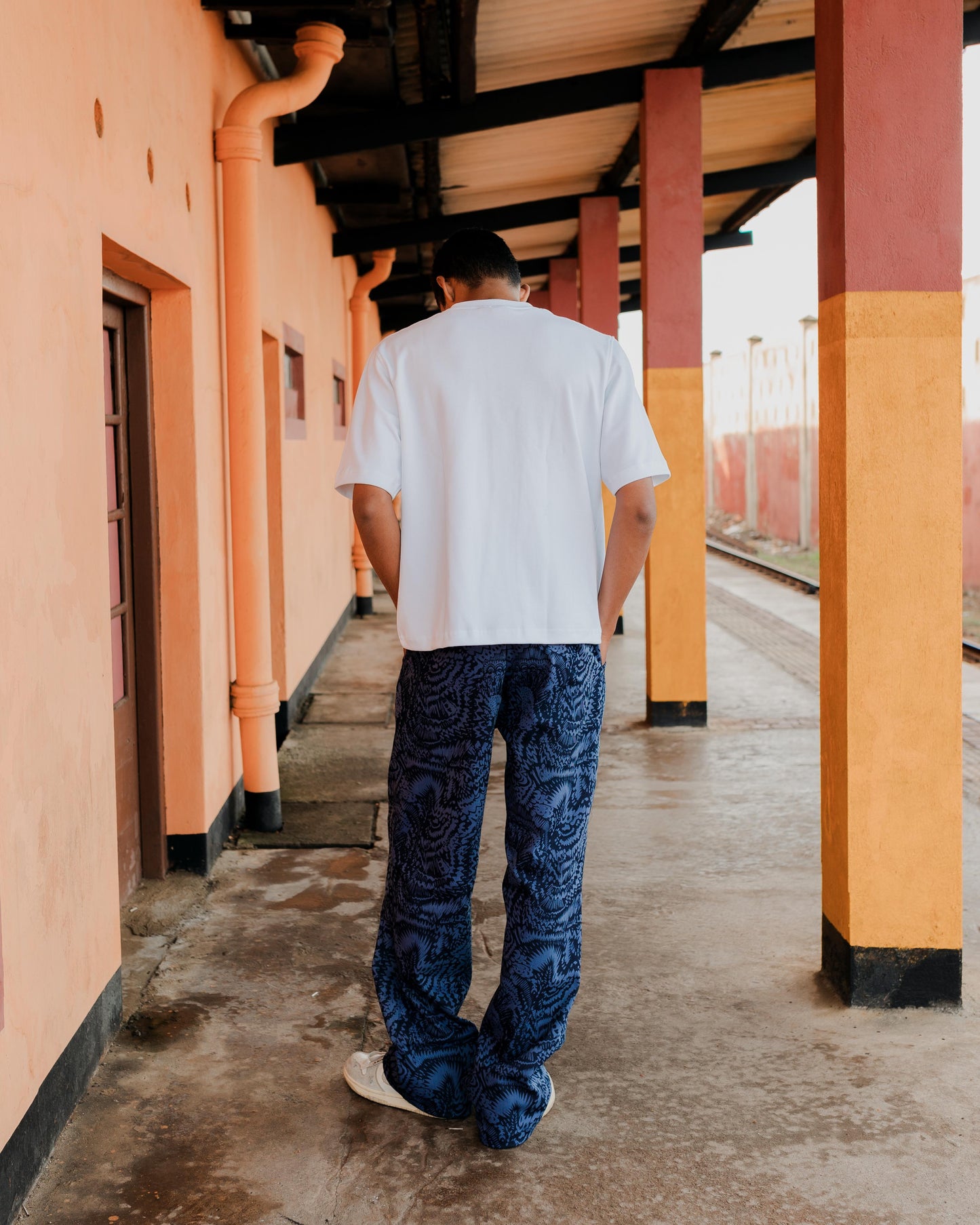 White Boxy Tee