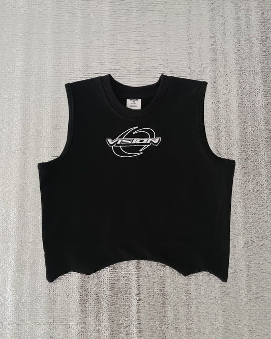 Vision Multi-cut Crop Top