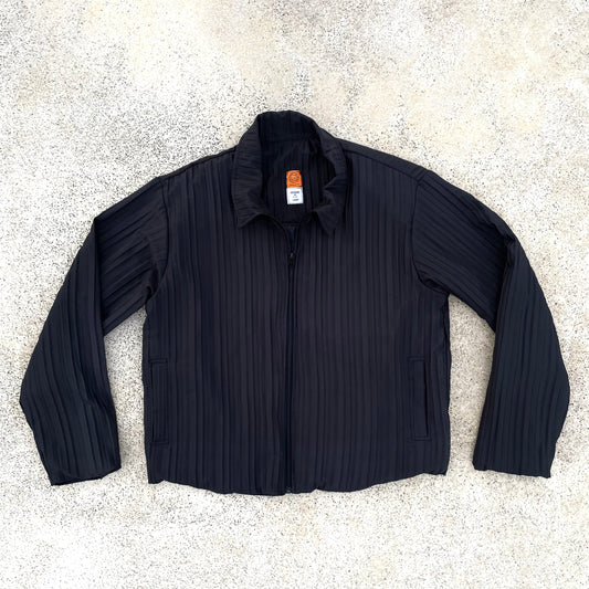 Pleated Georgette Wide Jacket V 2.0