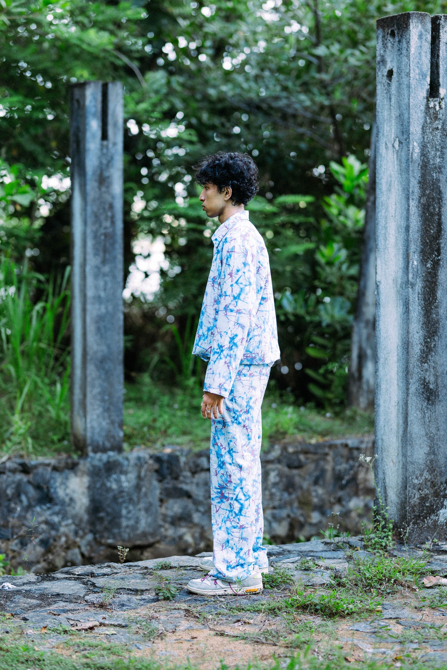 Blue Hue Linen Jacket