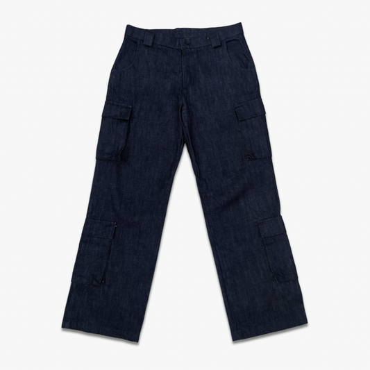Denim Multi Pocket Cargo