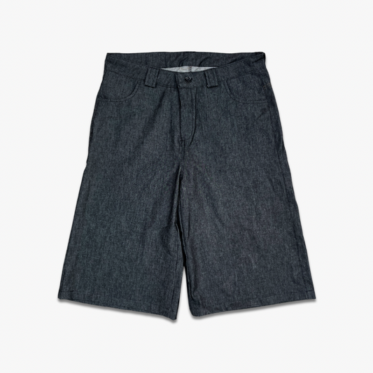 Denim Jorts - Grey