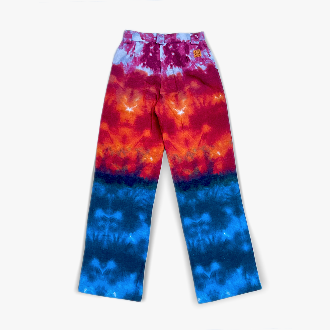 Multi Color Linen Pant