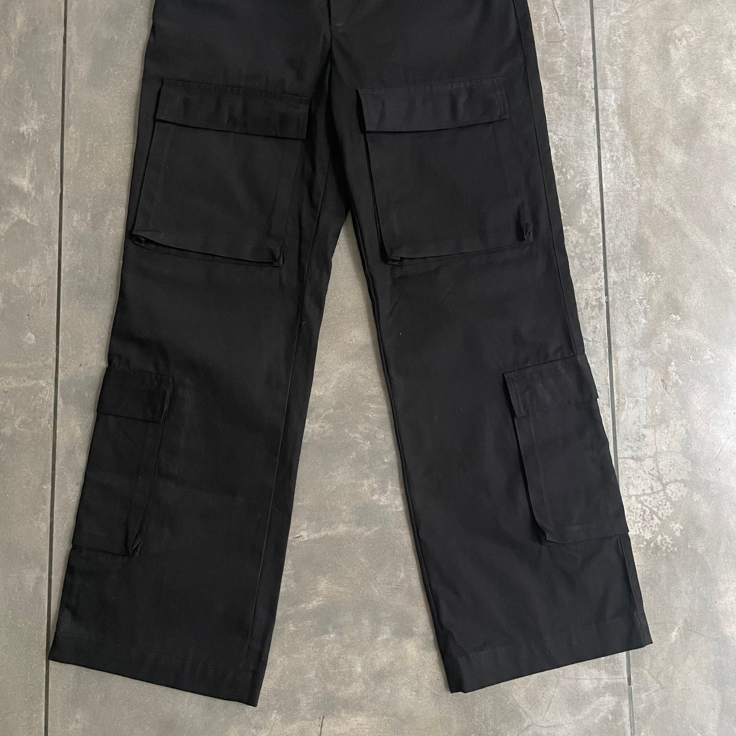 Multi Pocket Cargo Pant - Black